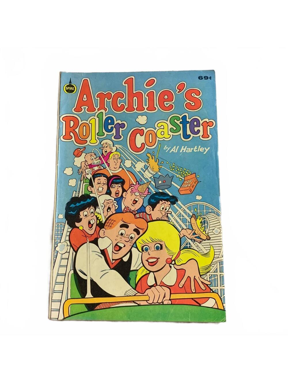Archie’s Roller Coaster Comic Book Al Hartley Spire Christian Comics